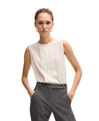 OPEN WHITE // TAILORED BLOUSES BEMIULA