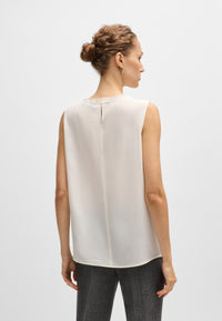 OPEN WHITE // TAILORED BLOUSES BEMIULA