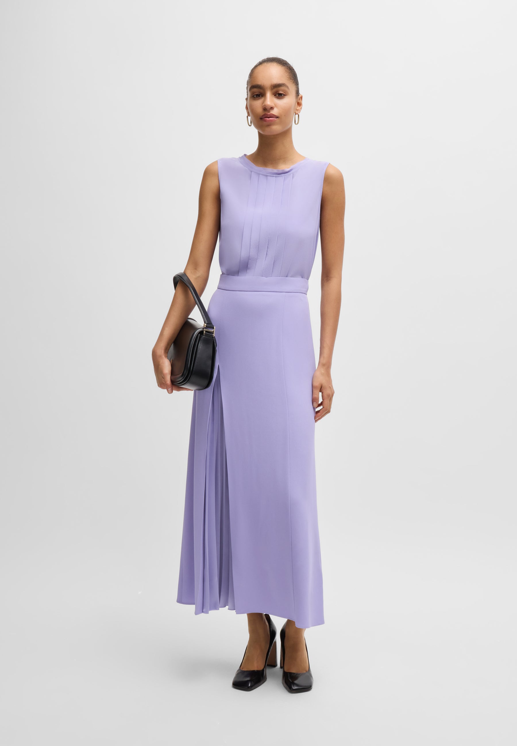 MEDIUM PURPLE // TAILORED BLOUSES BEMIULA
