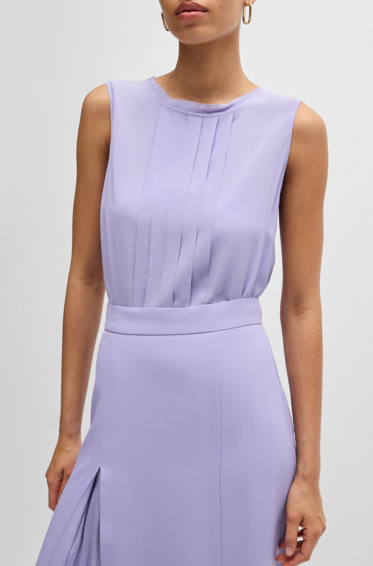 Blouse Bemiula en soie - Medium Purple