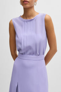 Blouse Bemiula en soie - Medium Purple