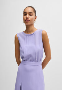 MEDIUM PURPLE // TAILORED BLOUSES BEMIULA