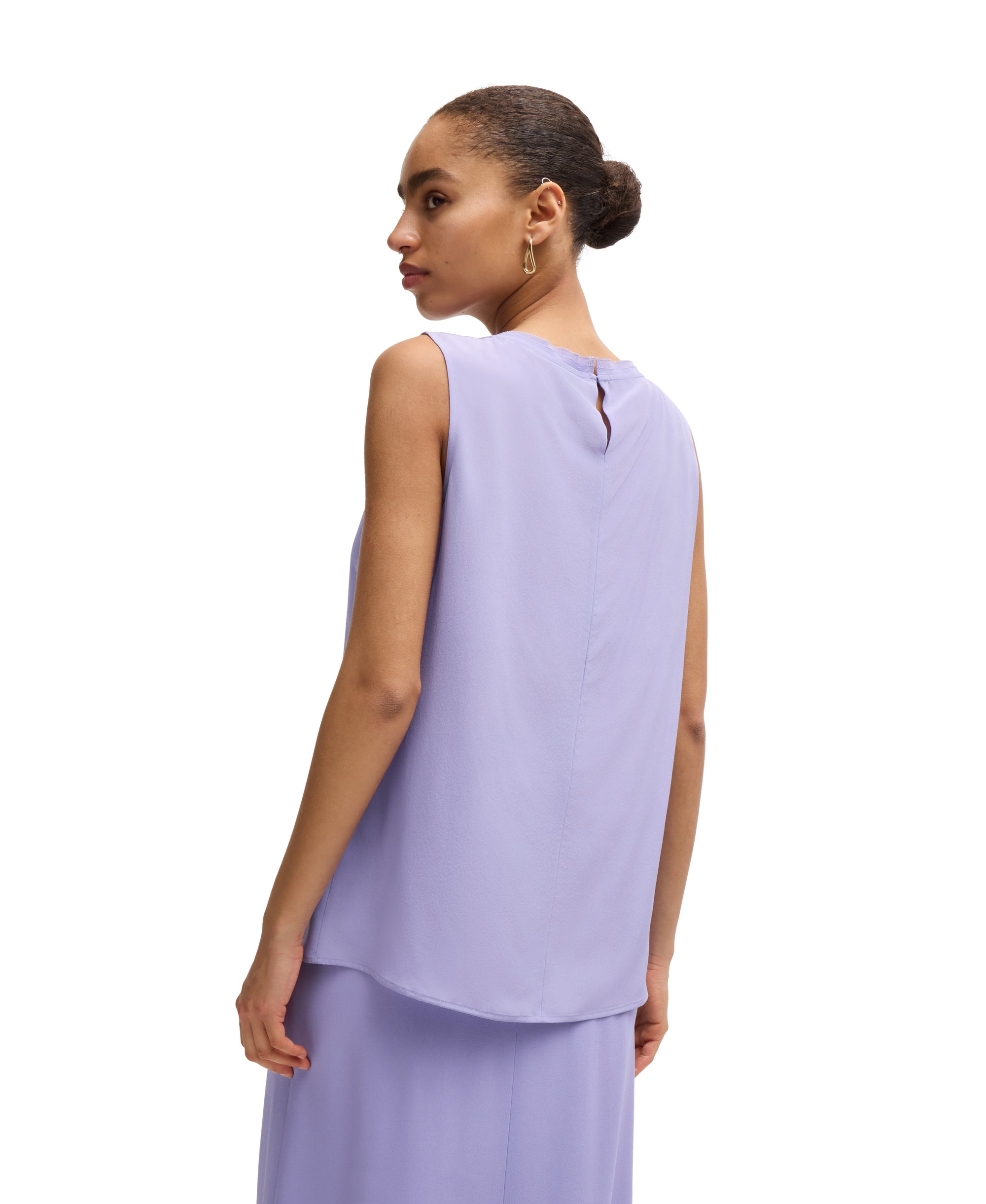 MEDIUM PURPLE // TAILORED BLOUSES BEMIULA