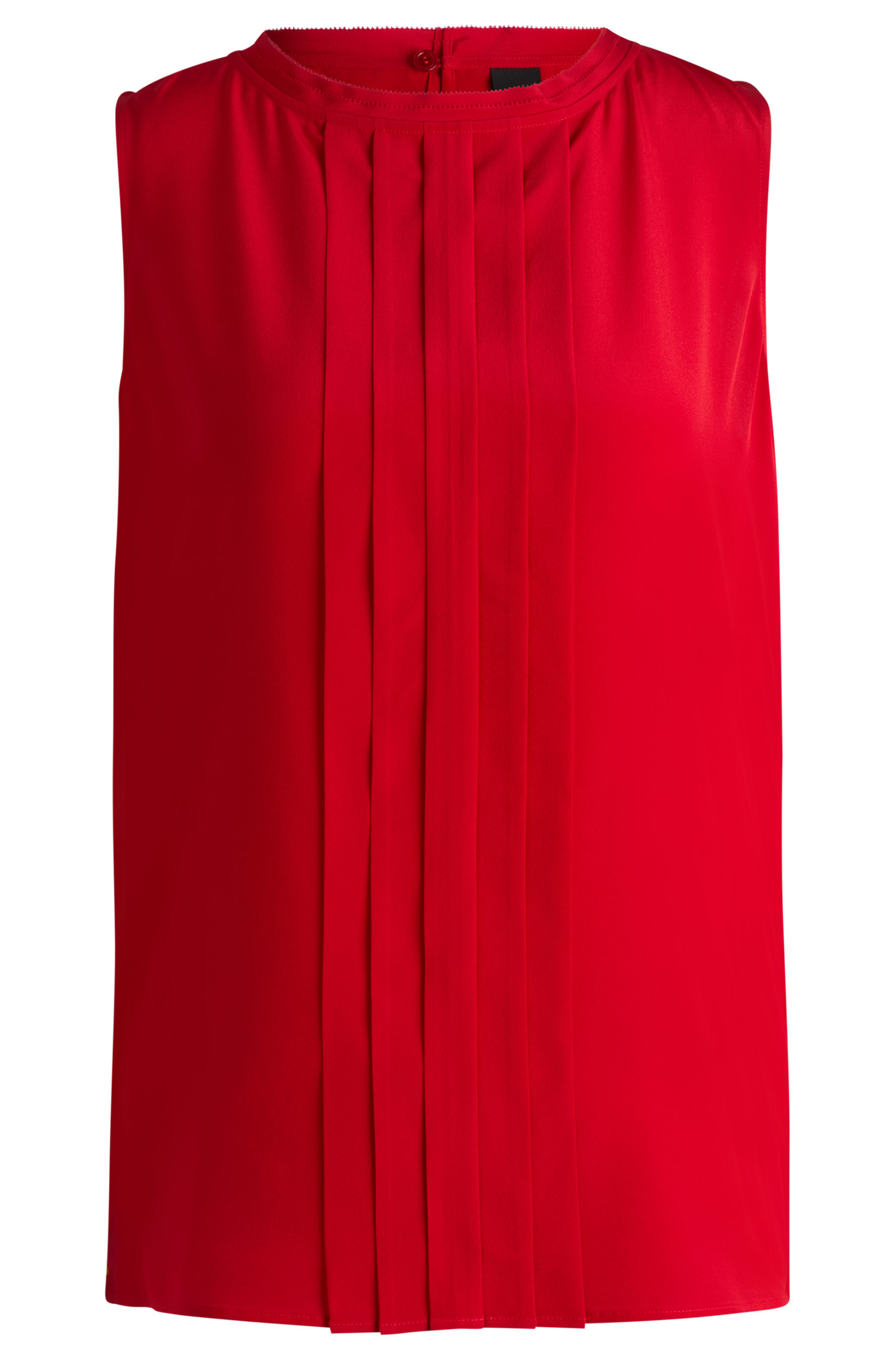 BRIGHT RED // TAILORED BLOUSES BEMIULA