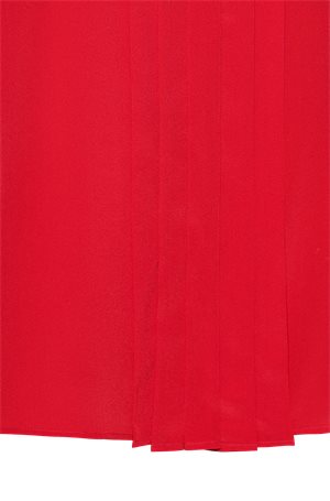 BRIGHT RED // TAILORED BLOUSES BEMIULA