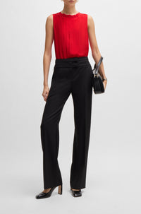 Blouse Bemiula en soie - Bright Red