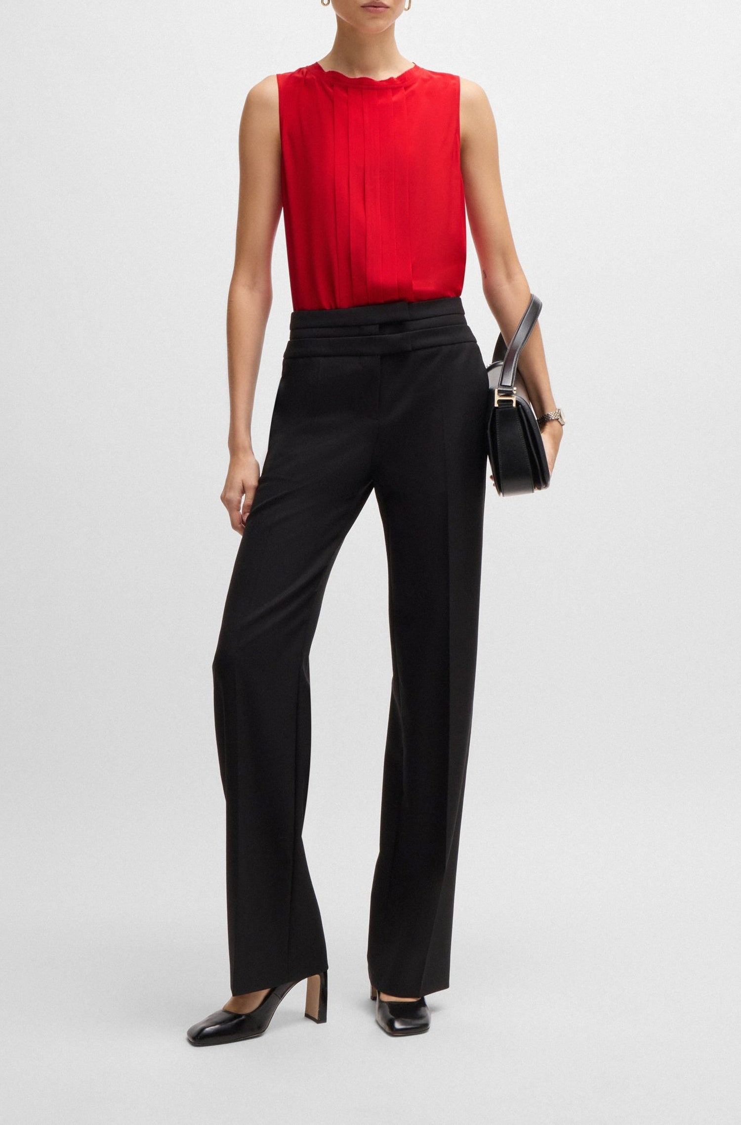 Blouse Bemiula en soie - Bright Red