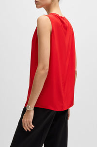 Blouse Bemiula en soie - Bright Red