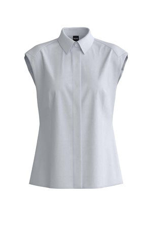 WHITE // TAILORED BLOUSES BANOH