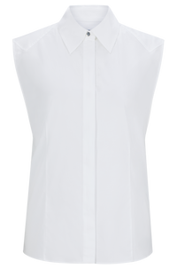 WHITE // TAILORED BLOUSES BANOH