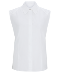 WHITE // TAILORED BLOUSES BANOH
