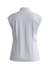 WHITE // TAILORED BLOUSES BANOH