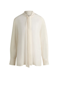 Blouse Bryon en soie - Open White