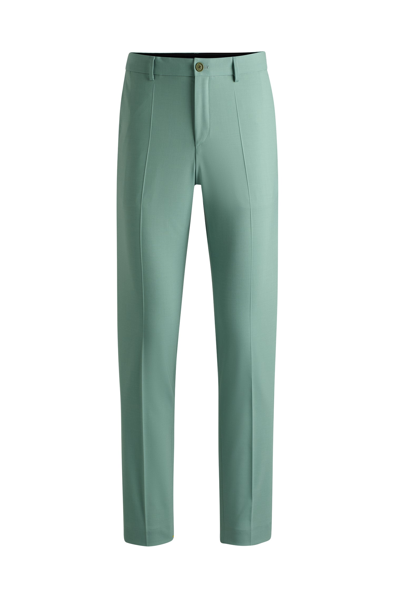 Genius wool trousers - Open Green