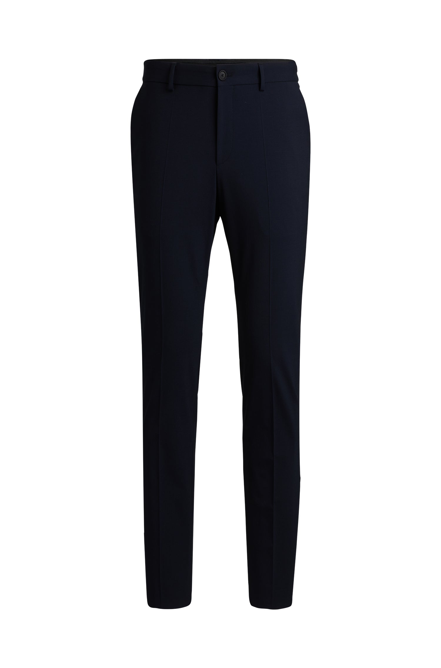 Genius wool trousers - Dark Blue