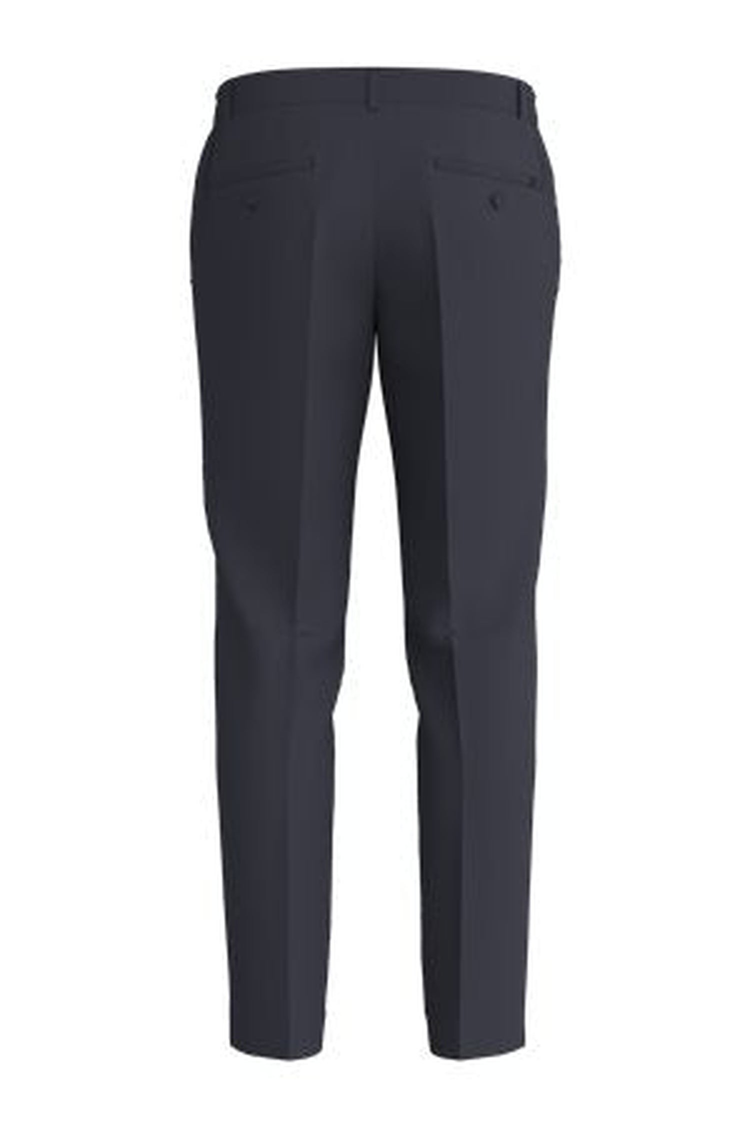 Genius wool trousers - Dark Blue