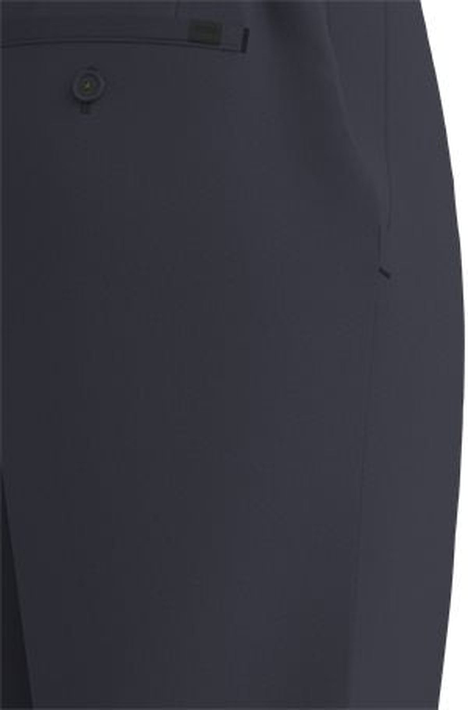 Genius wool trousers - Dark Blue