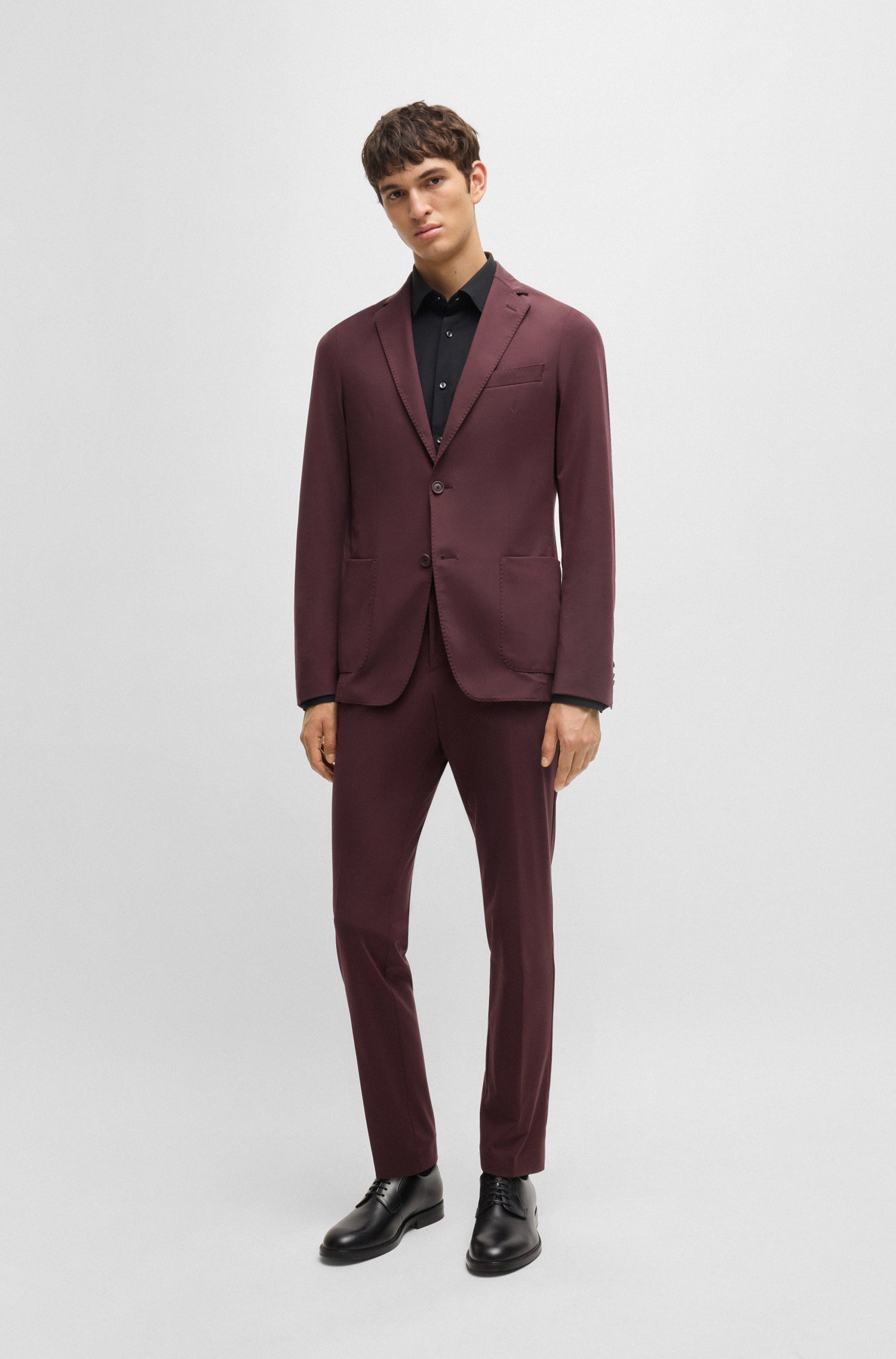 REF ADD // LIGHT & PASTEL ORANGE // FORMAL TROUSERS HUGLIA