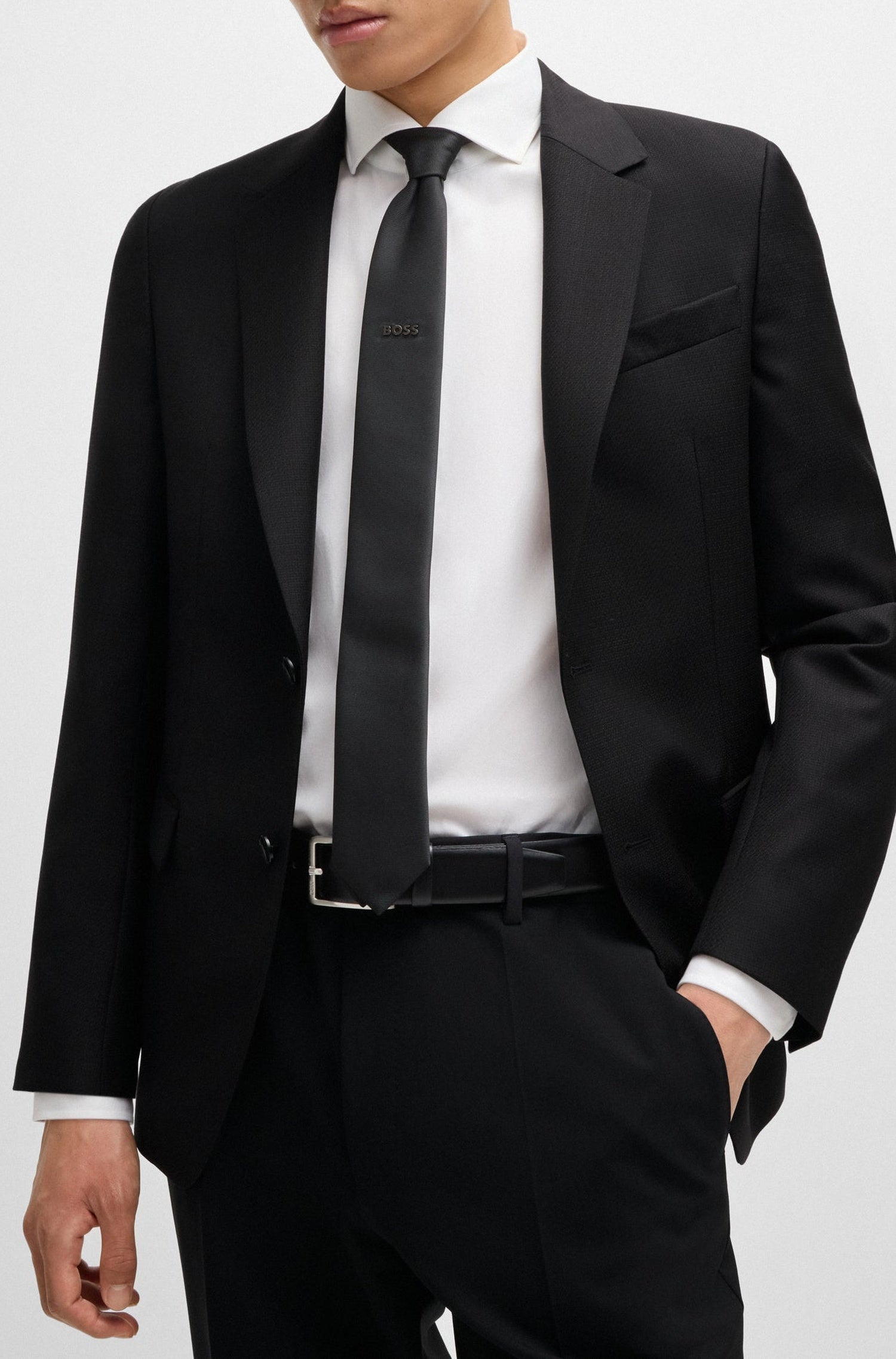 Veste de costume Houston en laine - Open Red