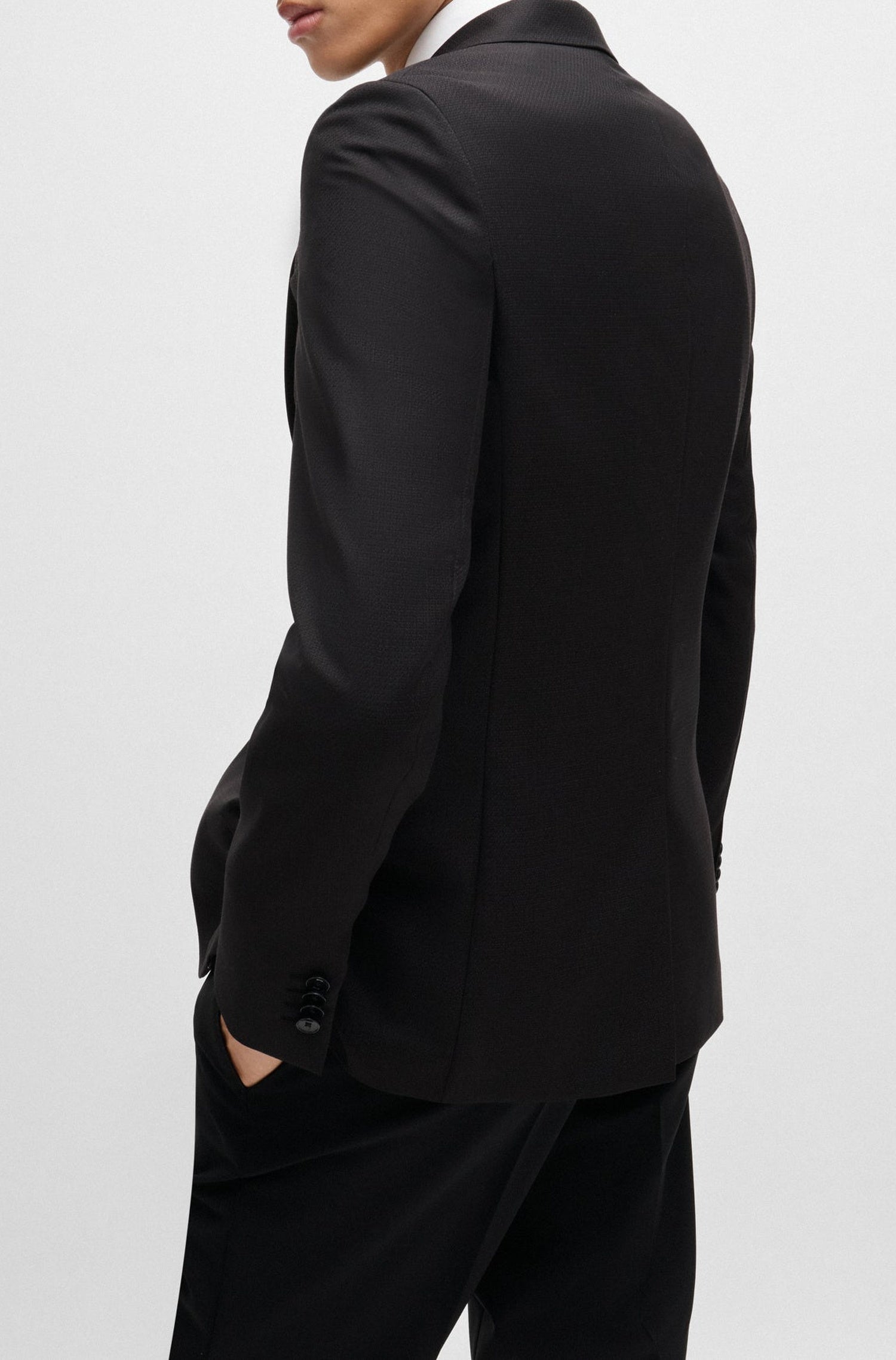 Veste de costume Houston en laine - Open Red