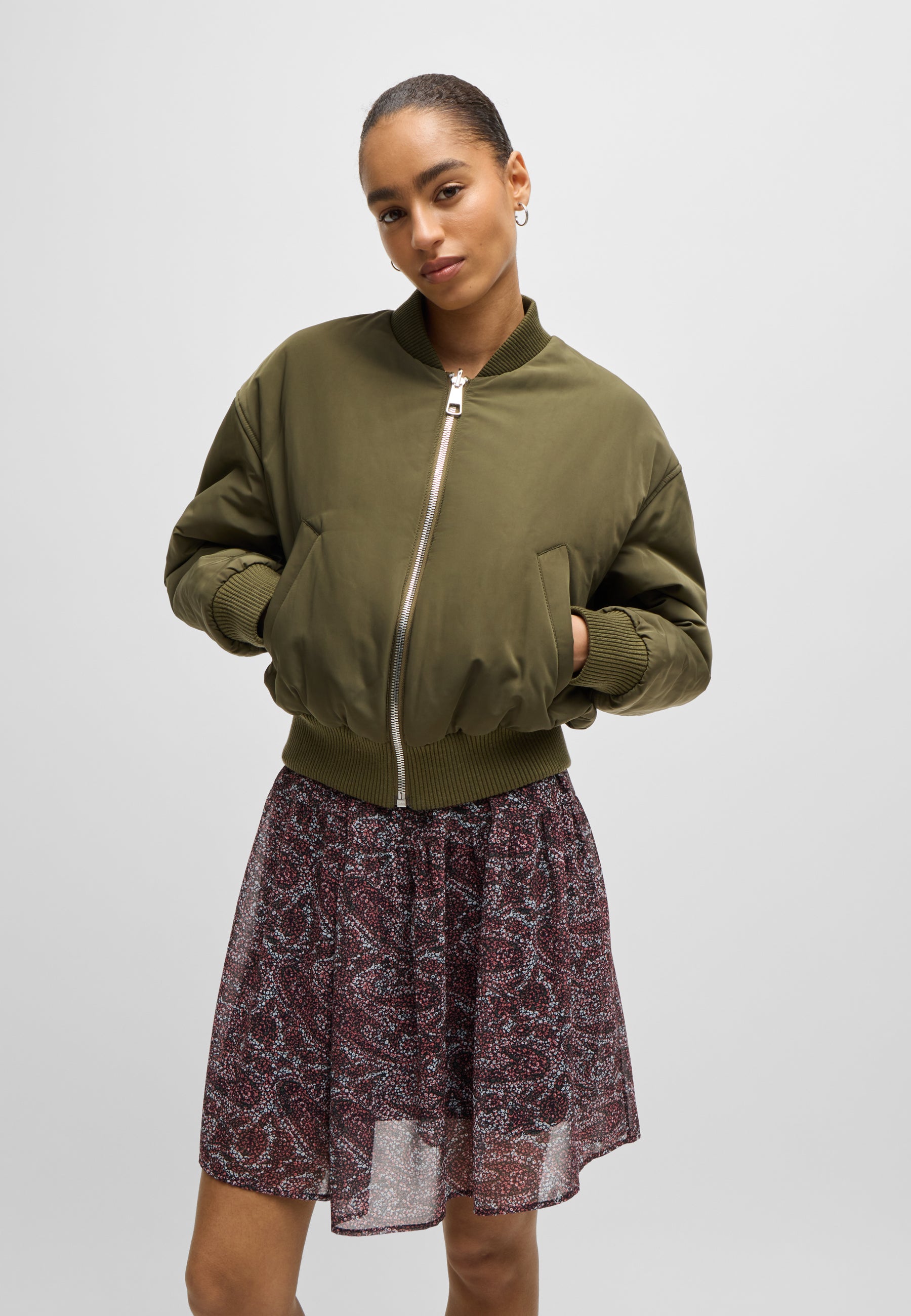 DARK GREEN // CASUAL JACKETS C_PIKOMBA