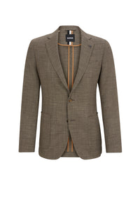Veste de costume Hanry en laine mélangée - Open Beige
