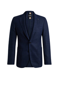 Veste de costume Hanry en laine mélangée - Dark Blue