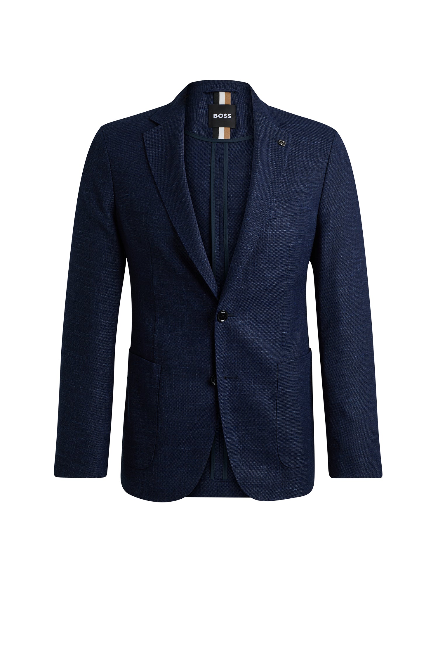 Veste de costume Hanry en laine mélangée - Dark Blue