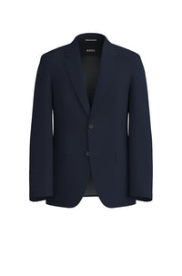 Veste de costume Houston en laine - Dark Blue