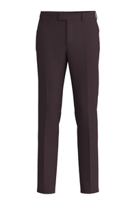 George wool trousers - Open Red
