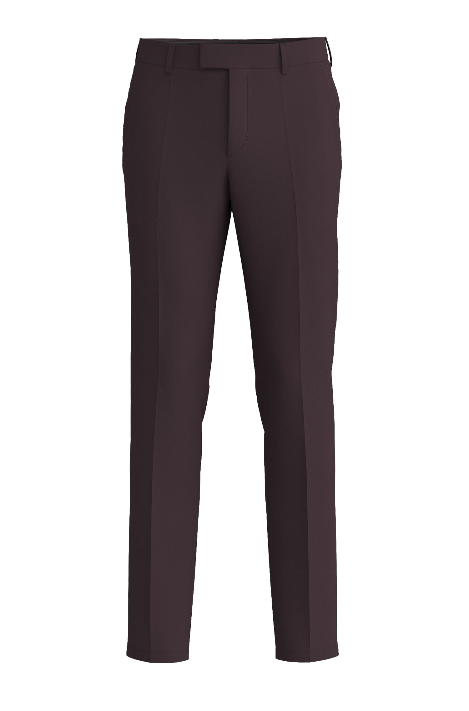 George wool trousers - Open Red