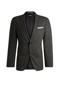 Veste de costume Hutson en laine - Open Green