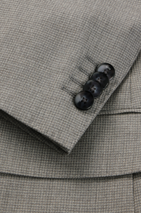 SILVER // BUSINESS SUITS H-HUGE-3PCS-232