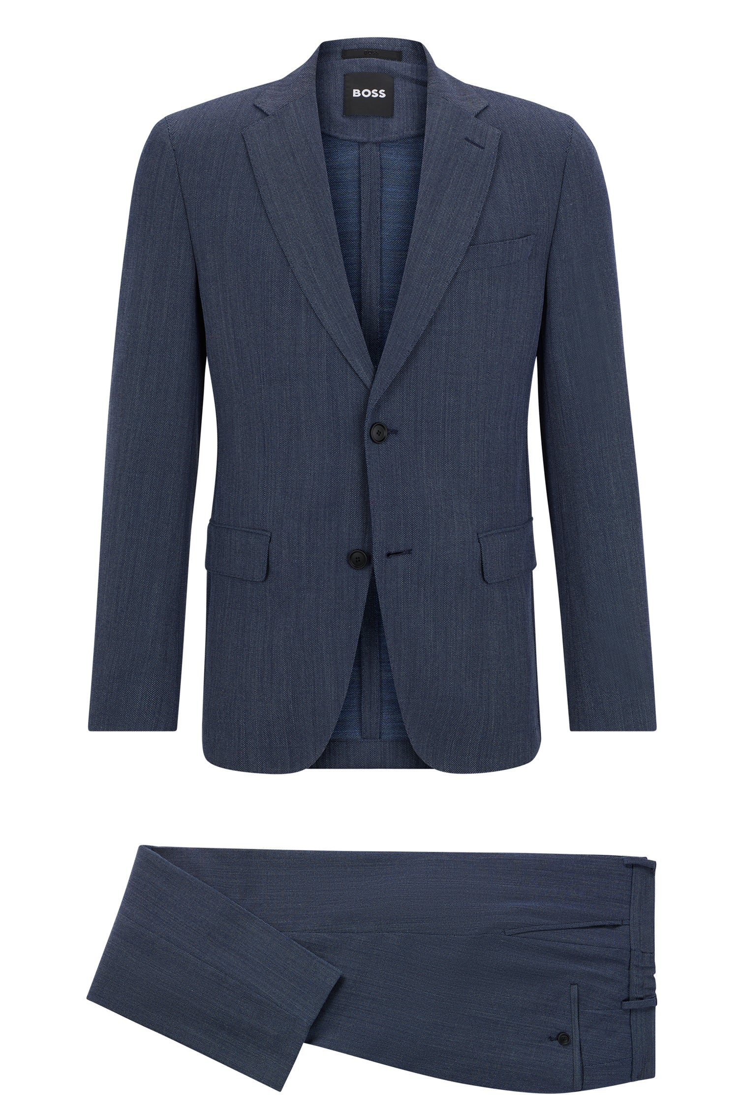 DARK BLUE // BUSINESS SUITS P-HUGE-2PCS-242