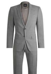 SILVER // BUSINESS SUITS H-HUGE-2PCS-224