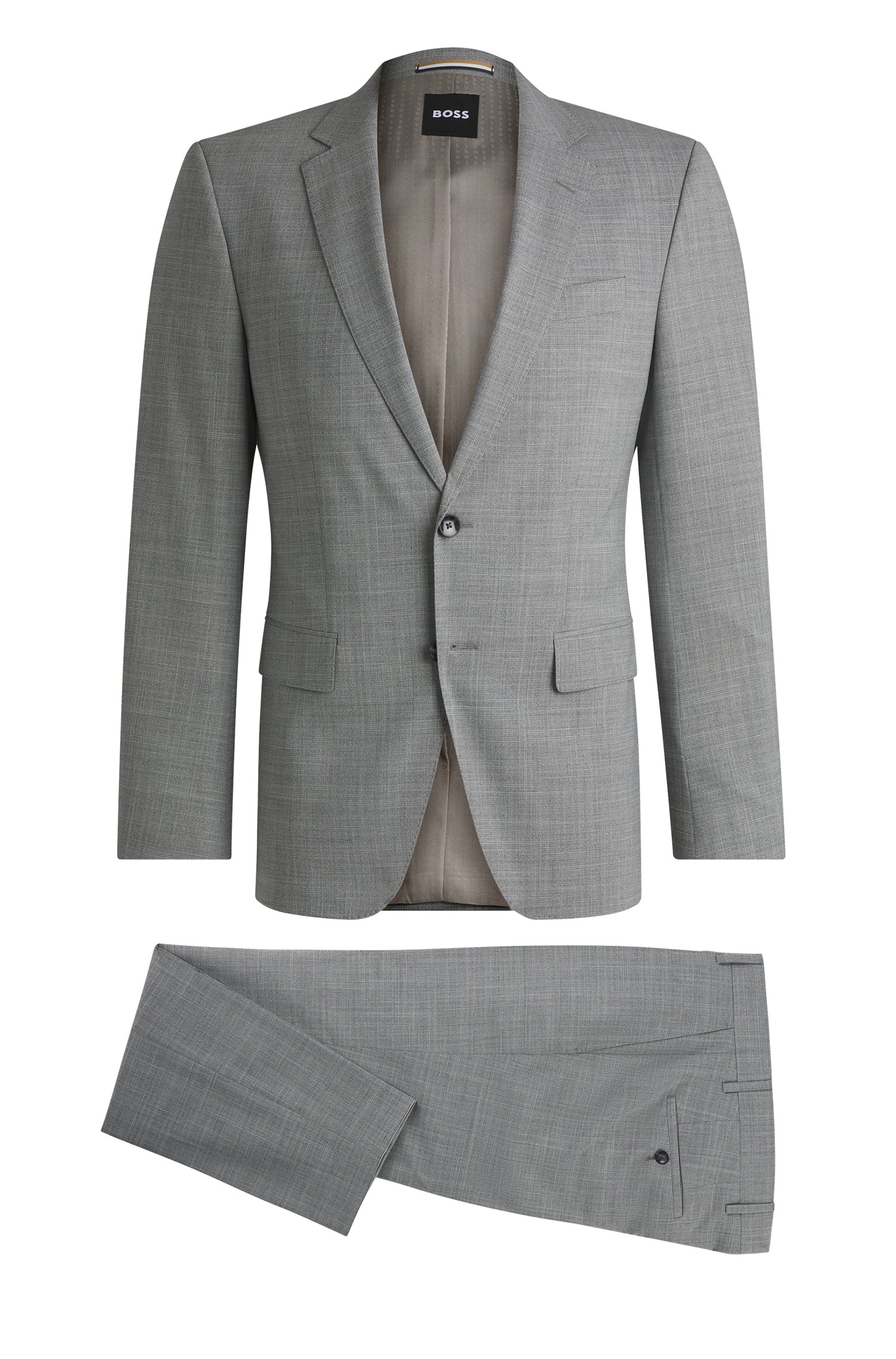 SILVER // BUSINESS SUITS H-HUGE-2PCS-224