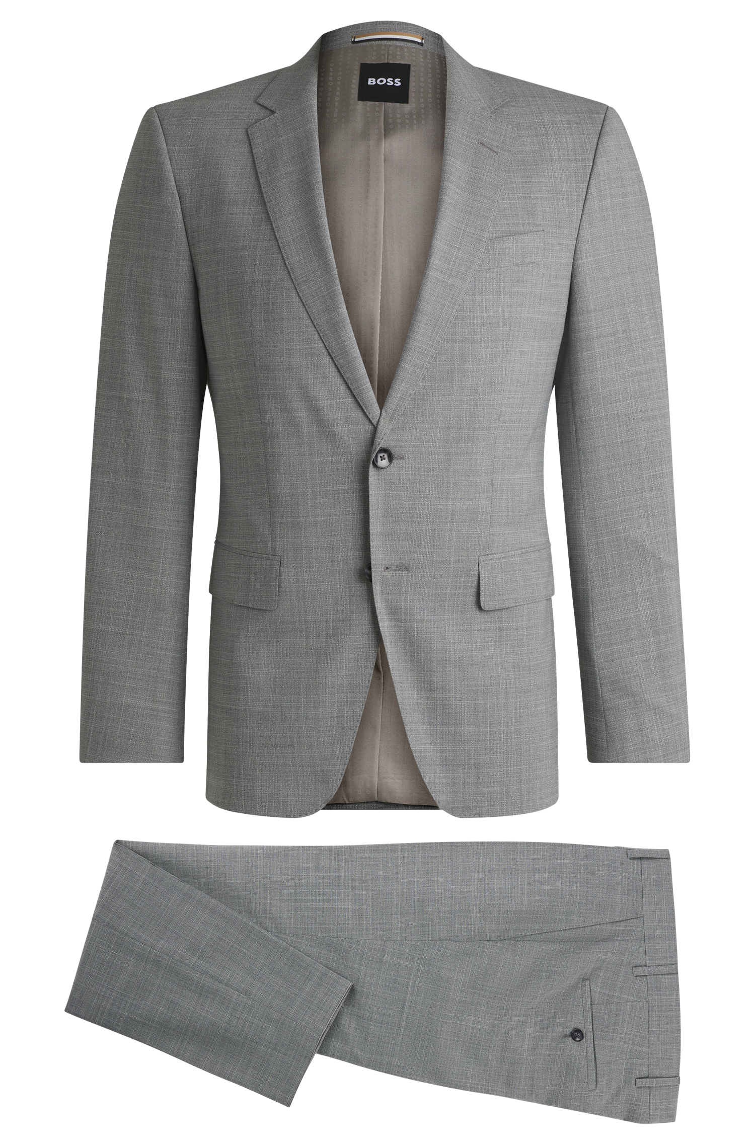 SILVER // BUSINESS SUITS H-HUGE-2PCS-224