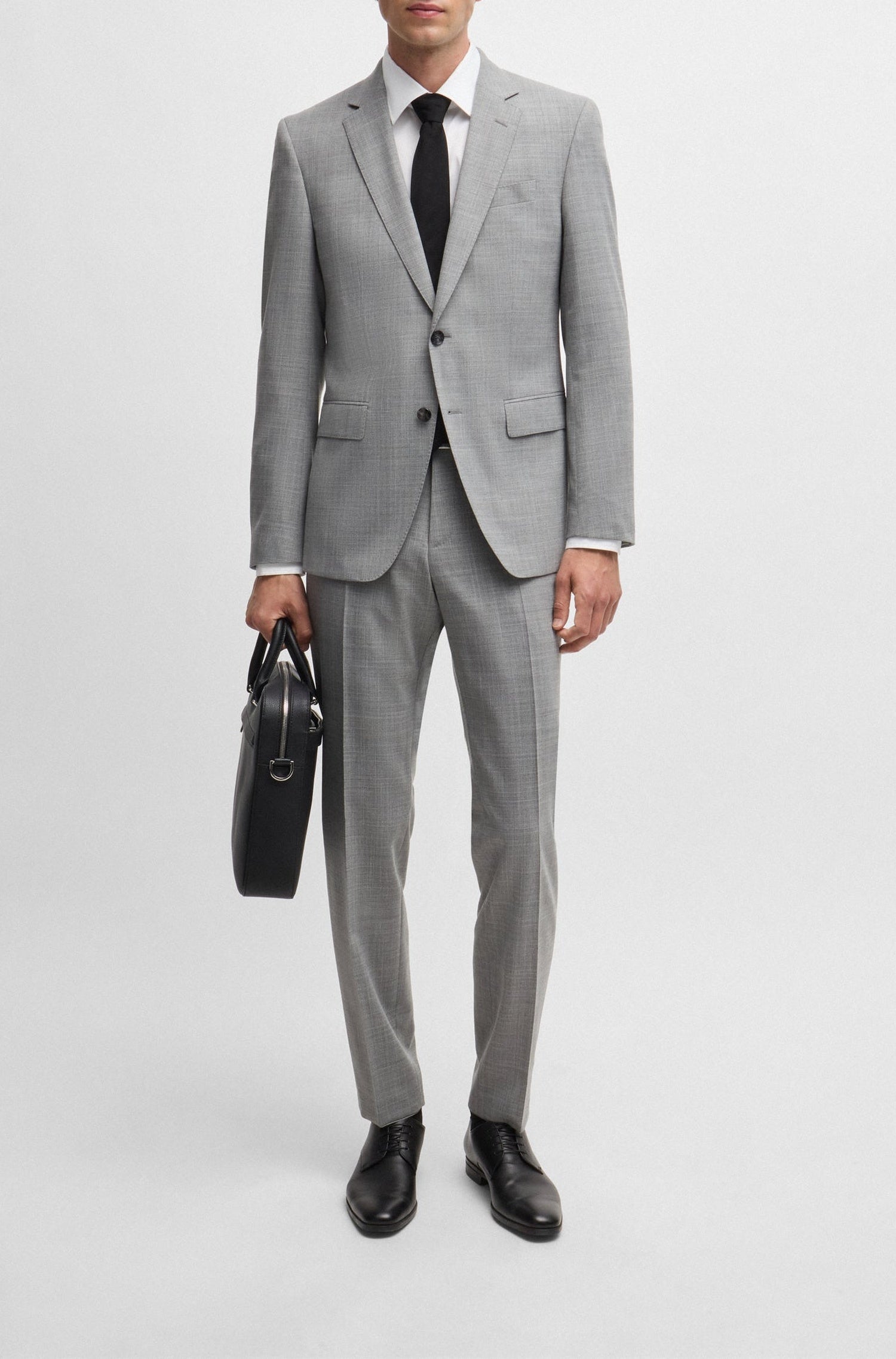 SILVER // BUSINESS SUITS H-HUGE-2PCS-224