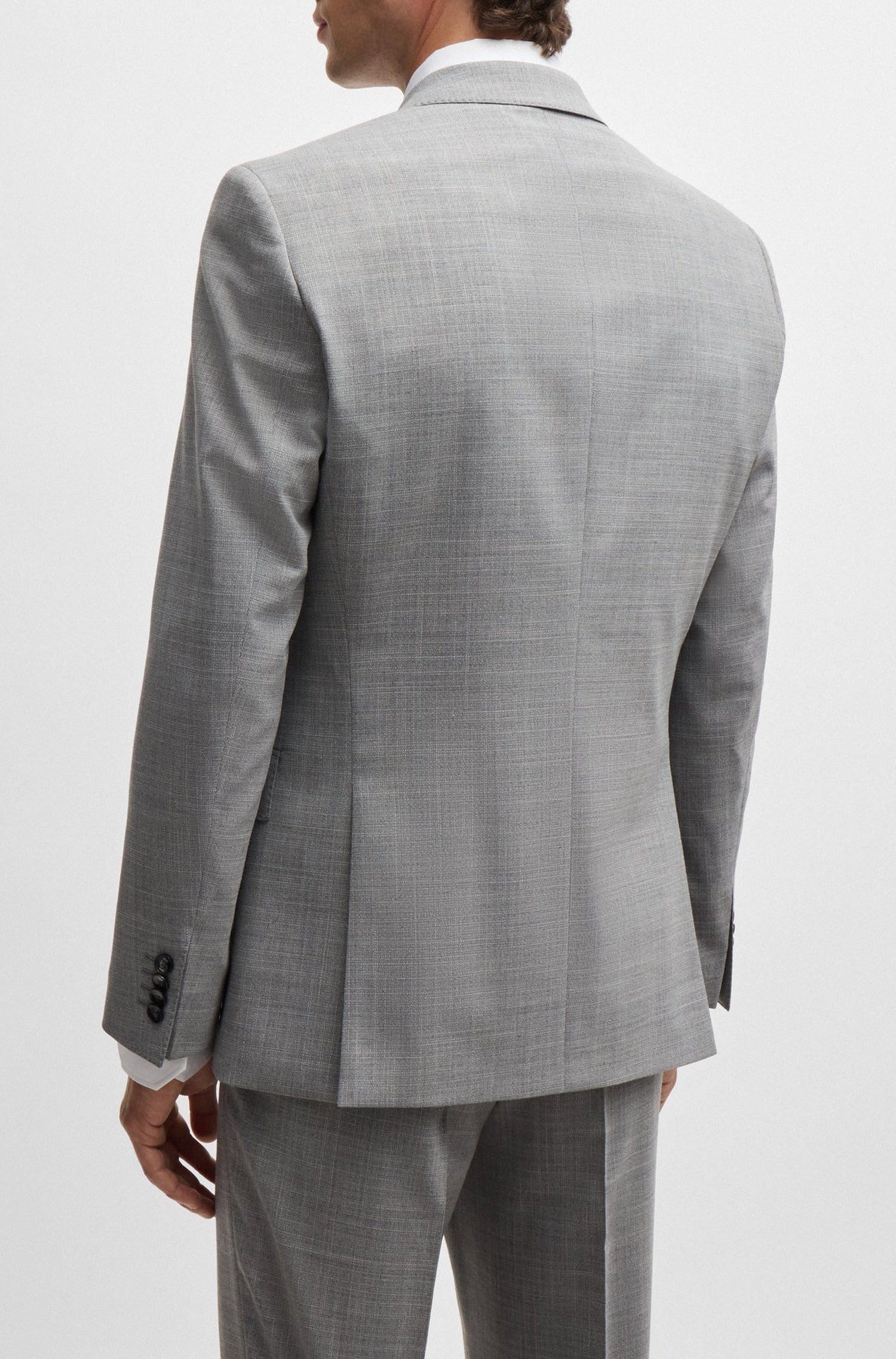 SILVER // BUSINESS SUITS H-HUGE-2PCS-224