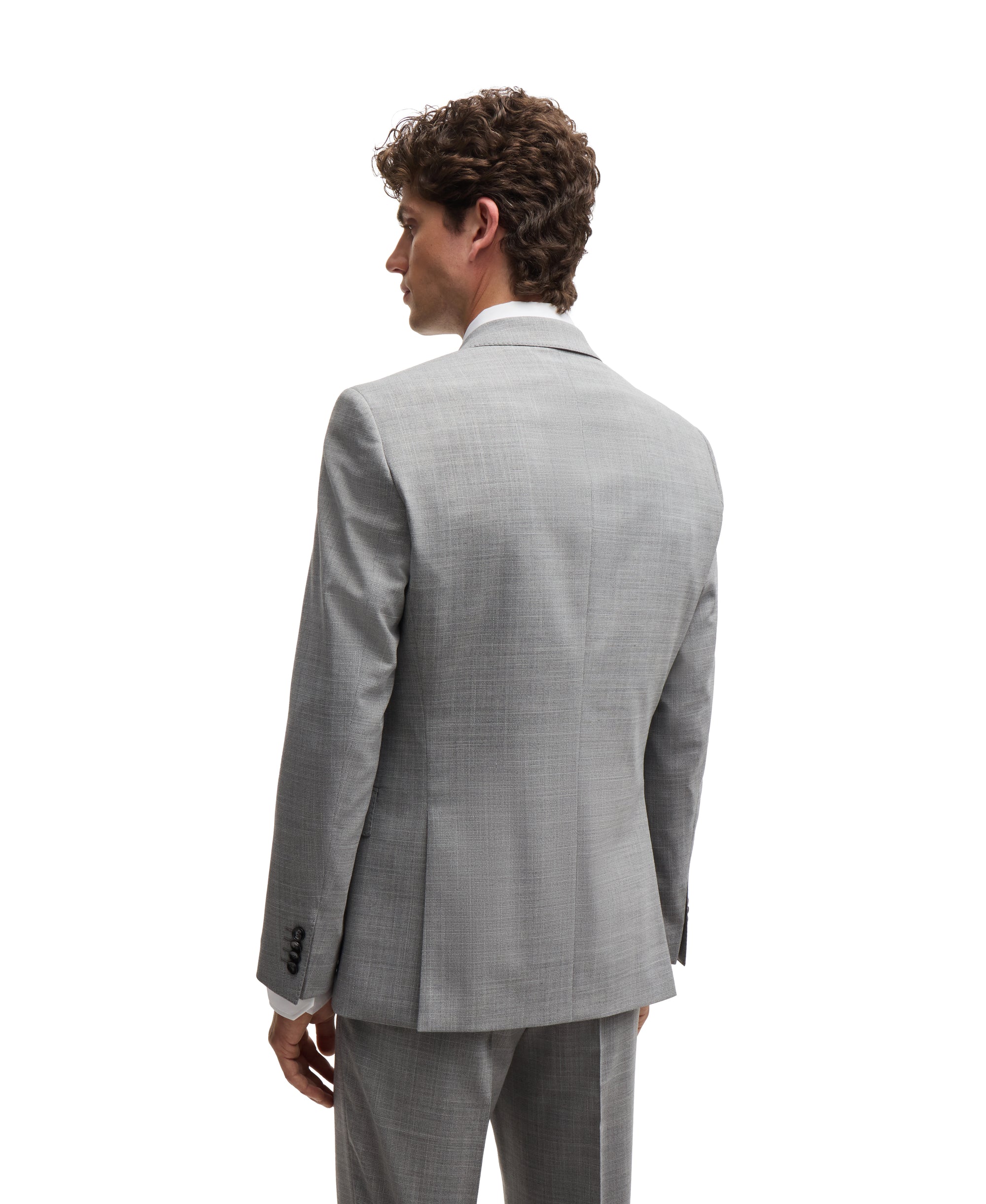 SILVER // BUSINESS SUITS H-HUGE-2PCS-224
