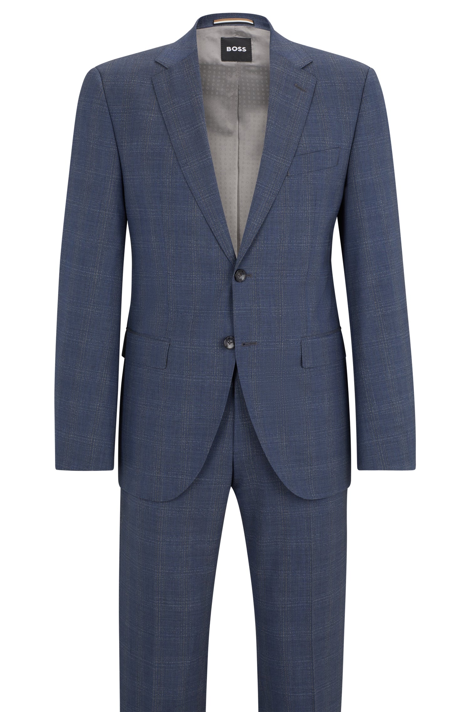 Costume deux pièces Jeckson en laine - Navy