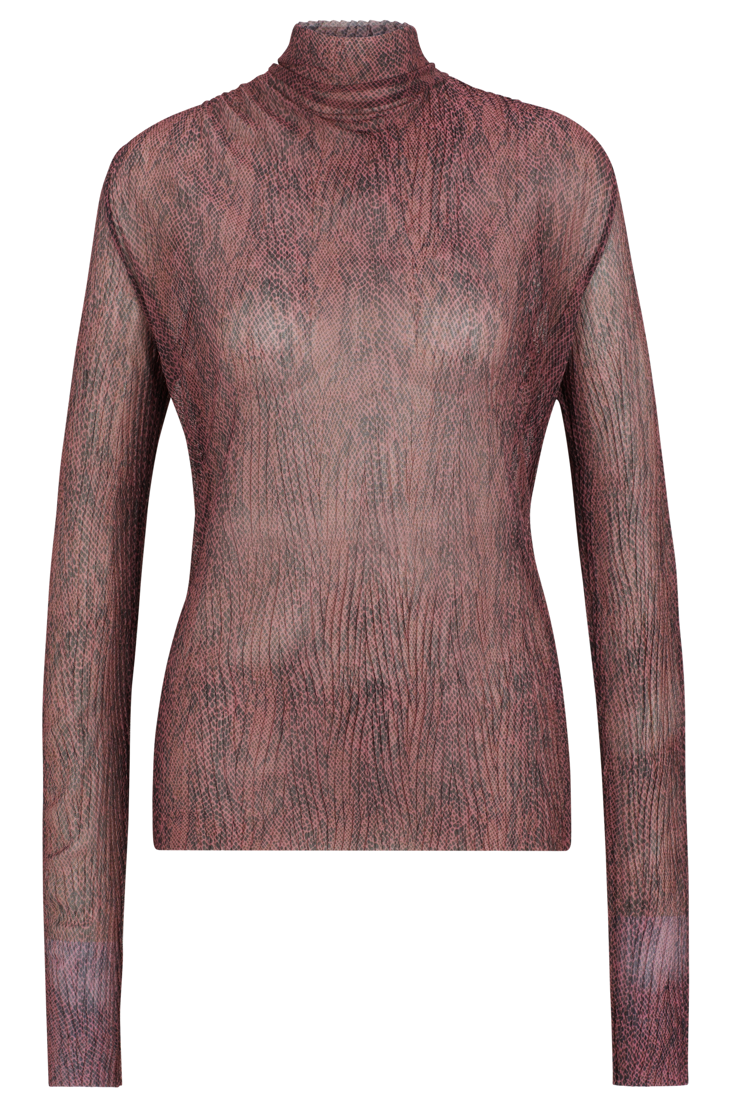 OPEN MISCELLANEOUS // CASUAL TOPS EMATA_MESH_AOP