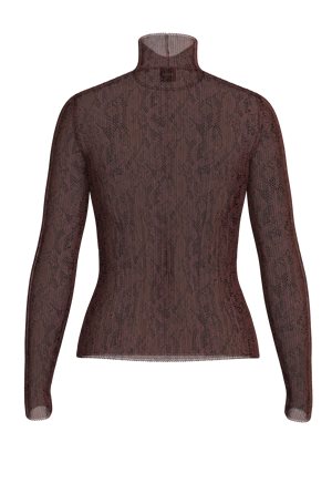 OPEN MISCELLANEOUS // CASUAL TOPS EMATA_MESH_AOP