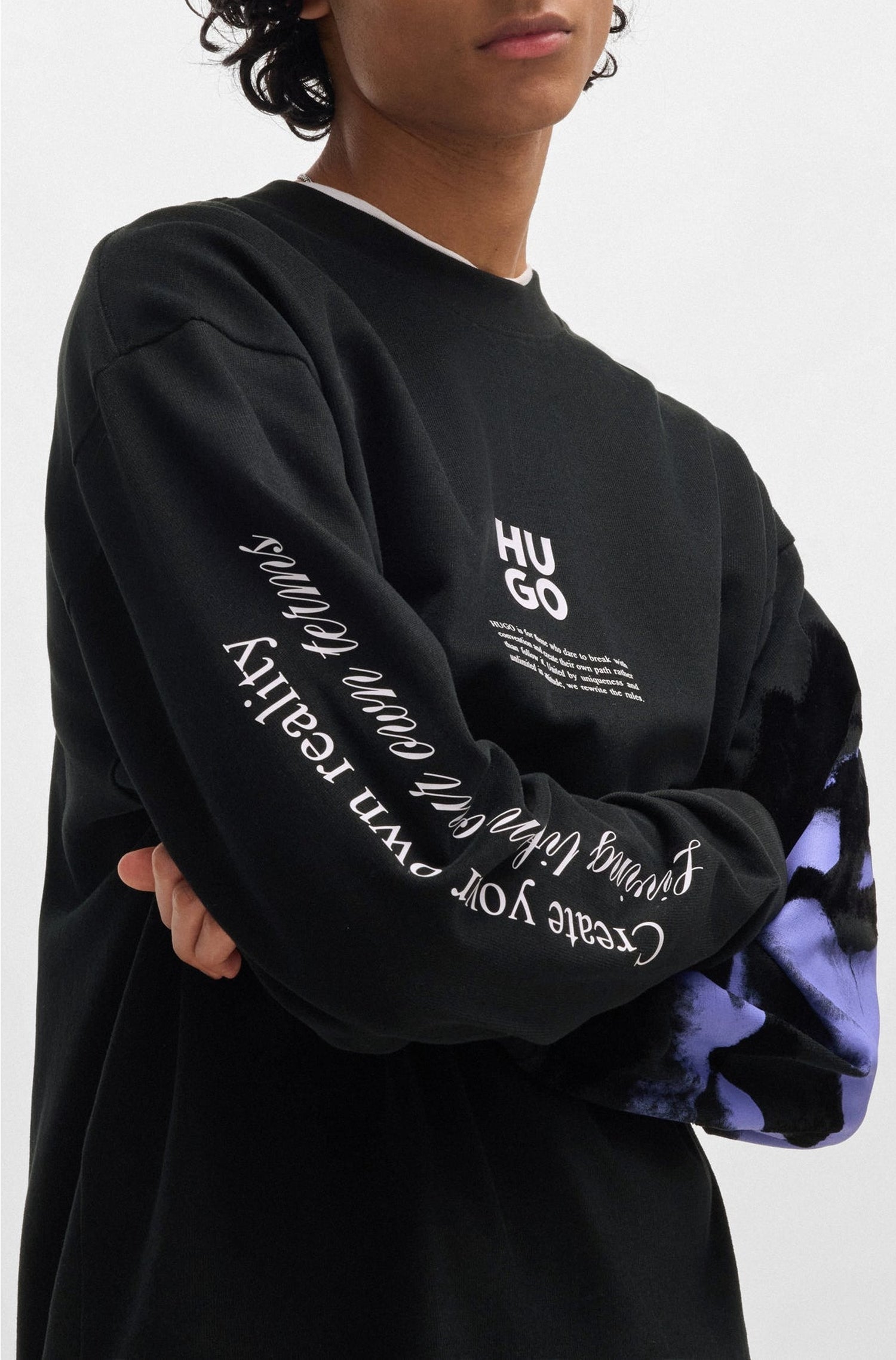 BLACK // SWEATSHIRTS DAPURLSLI