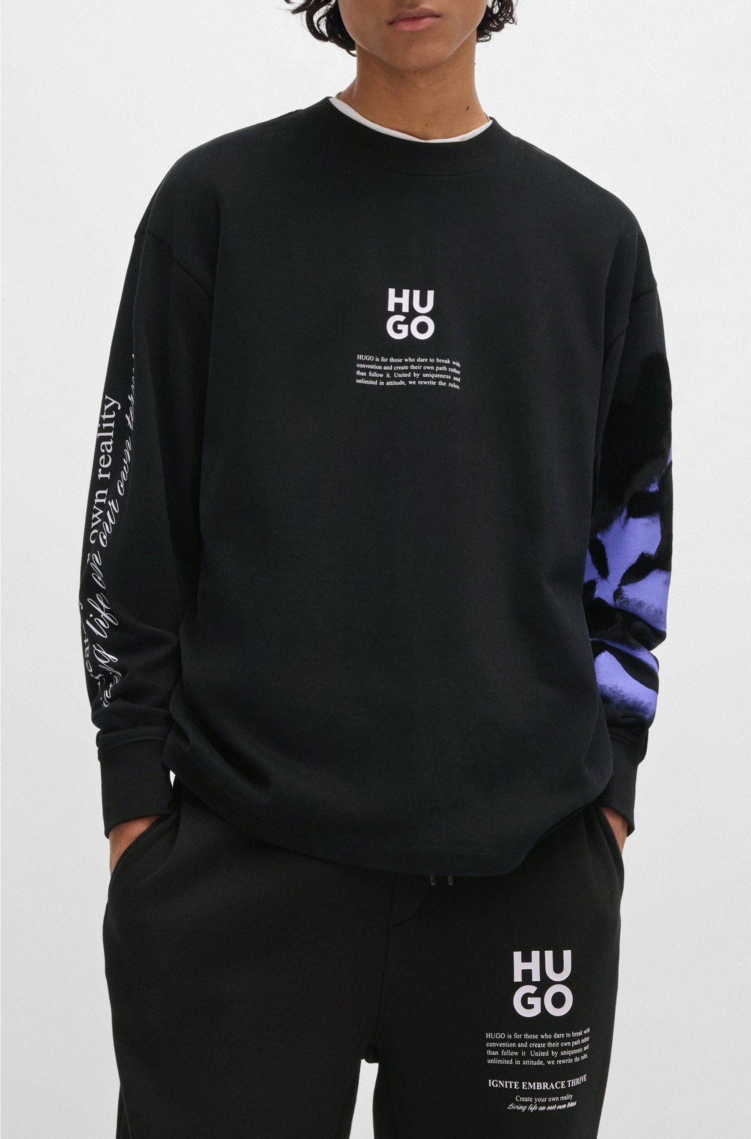 BLACK // SWEATSHIRTS DAPURLSLI