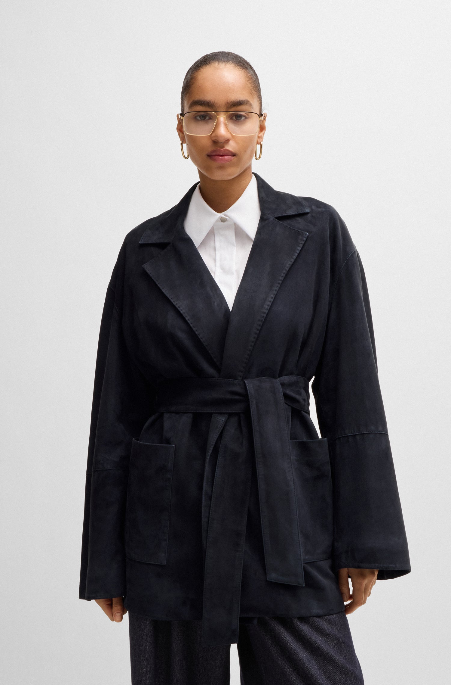 DARK BLUE // LEATHER SAMPAZO
