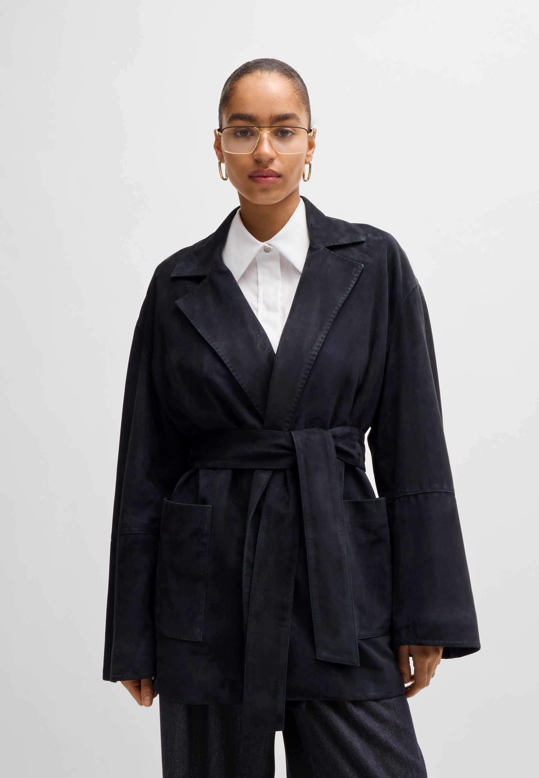DARK BLUE // LEATHER SAMPAZO