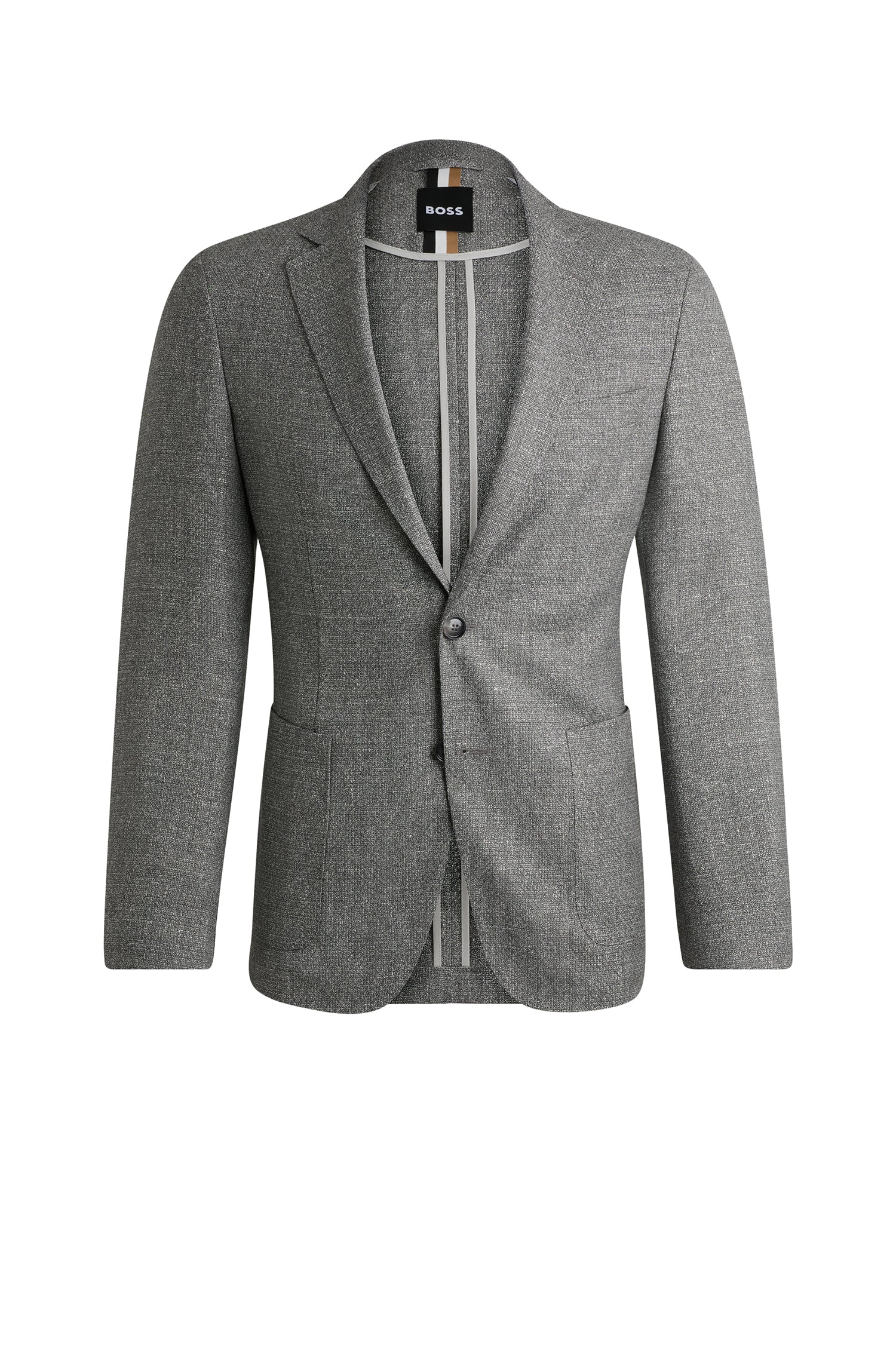Veste de costume Hanry en laine - Silver
