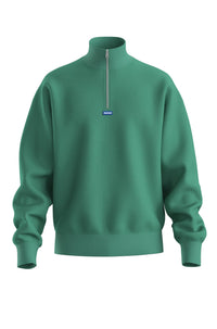Neeler zip-up hoodie - Open Green