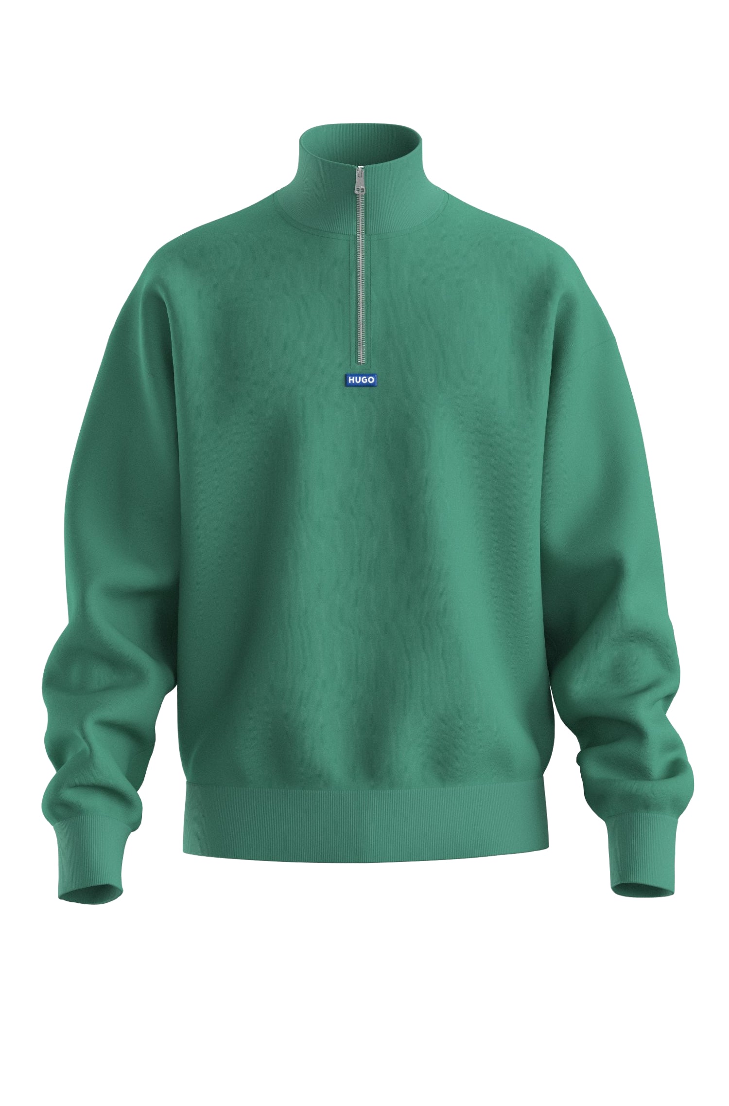 Neeler zip-up hoodie - Open Green